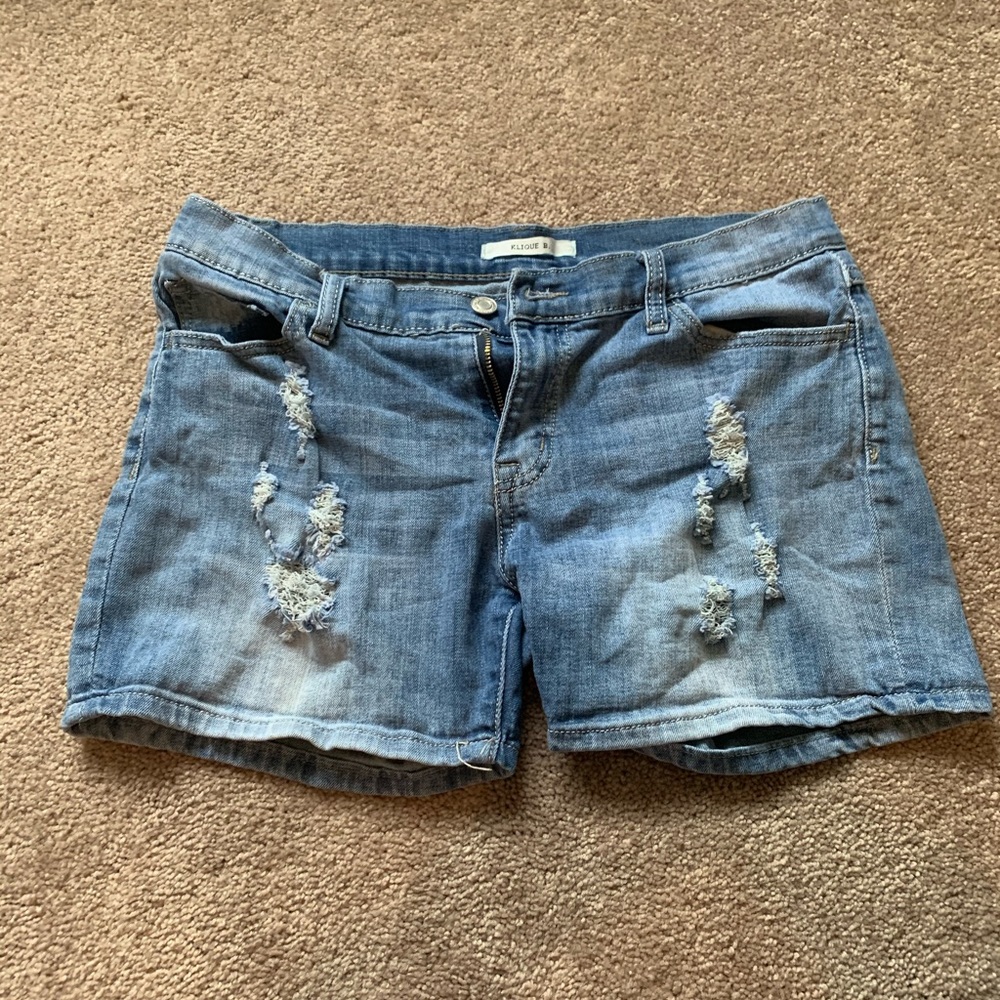 Klique B Denim Shorts